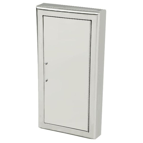 JL Industries 1037S21 Cosmopolitan Fire Extinguisher Cabinet Solid Door w/ Pull Handle - Prestige Distribution
