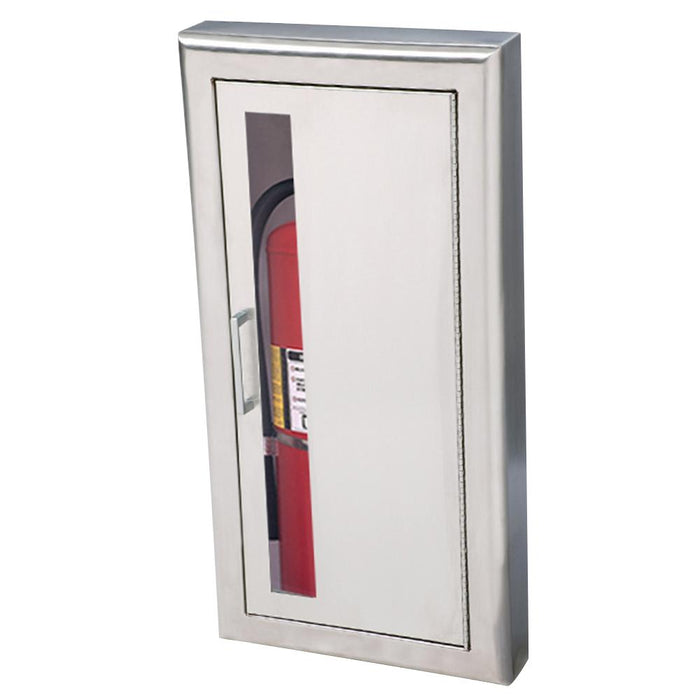 JL Industries 1037V10FX2 Cosmopolitan Fire Extinguisher Cabinet Vertical Duo w/ Pull Handle Fire Rated - Prestige Distribution