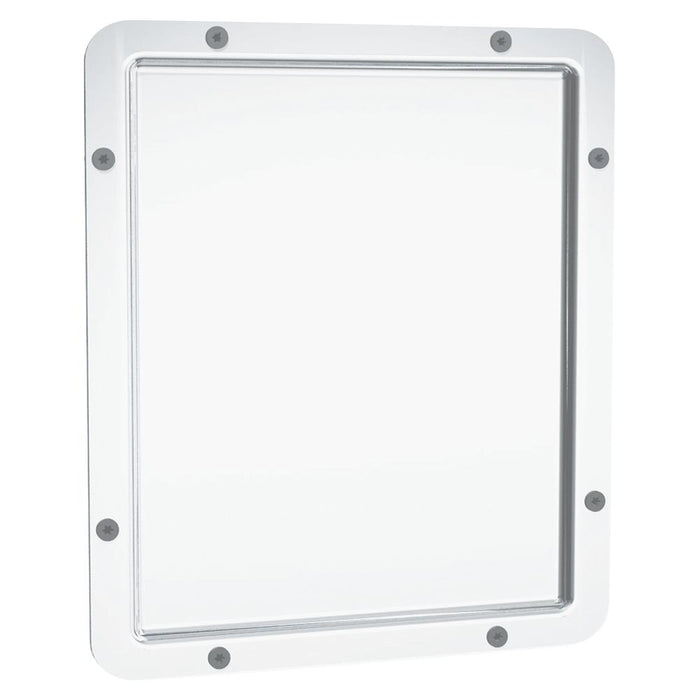 ASI 104 Mirror Security Framed w/ Rounded Corner Front Mounted - Prestige Distribution