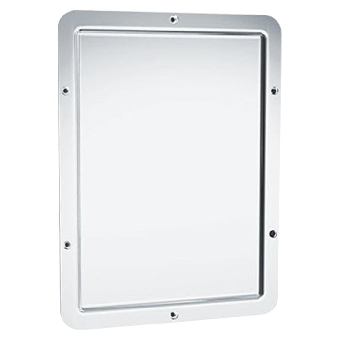 ASI 107-14 Mirror Security Framed w/ Rounded Corner Front Mounted - Prestige Distribution