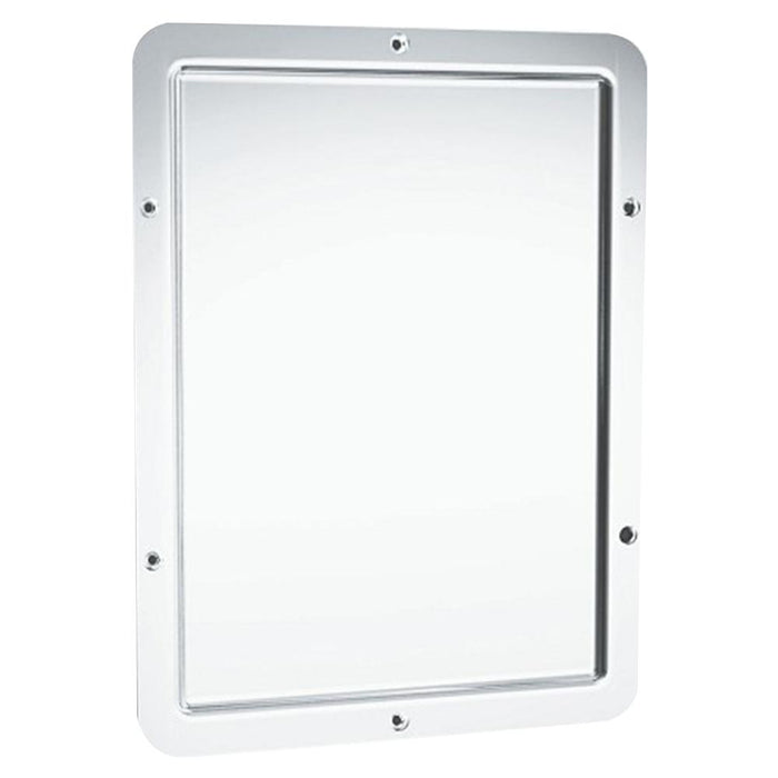 ASI 107 Mirror Security Framed w/ Rounded Corner Front Mounted - Prestige Distribution