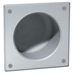 ASI 110-13 Security Toilet Paper Holder Square Front Mount Recessed - Satin