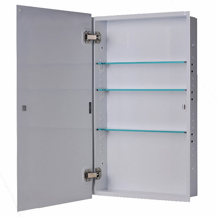 Ketcham 126 Euroline Series Single Door Medicine Cabinet - Flush Mounted - Prestige Distribution