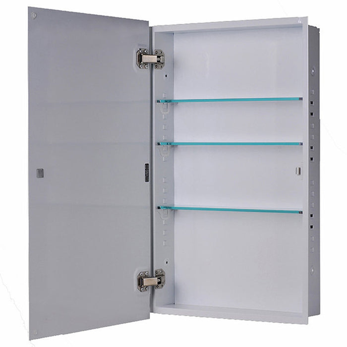 Ketcham 127BV Euroline Series Single Door Medicine Cabinet - Flush Mounted - Prestige Distribution