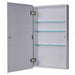 Ketcham 131 Euroline Series Single Door Medicine Cabinet - Surface Mounted - Prestige Distribution