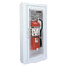 JL Industries 1517F25 Clear VU Fire Extinguisher Cabinet Full Glass w/ Pull Handle - Prestige Distribution