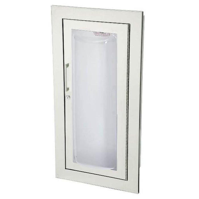 JL Industries 1525G25FX2 Clear VU Fire Extinguisher Cabinet Clear Acrylic Full Glazing w/ Pull Handle & SAF-T-LOK Fire Rated - Prestige Distribution