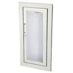 JL Industries 1525G25 Clear VU Fire Extinguisher Cabinet Clear Acrylic Full Glazing w/ Pull Handle & SAF-T-LOK - Prestige Distribution