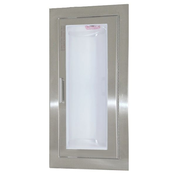 JL Industries 1536F25 Clear VU Fire Extinguisher Cabinet Clear Acrylic Full Glazing w/ Pull Handle - Prestige Distribution
