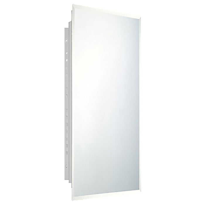 Ketcham 16 Residential Series Medicine Cabinet Single Door Recessed - White - Prestige Distribution