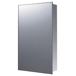 Ketcham Stainless Steel Series Single Door Medicine Cabinet - Surface Mounted