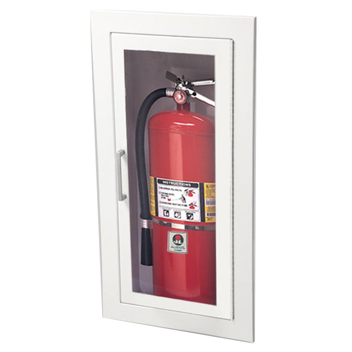 JL Industries 1815F10 Ambassador Fire Extinguisher Cabinet Full Glass w/ Pull Handle - Prestige Distribution