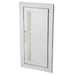 JL Industries 1825V10 Academy Fire Extinguisher Cabinet Clear Acrylic Vertical Duo w/ Pull Handle - Prestige Distribution