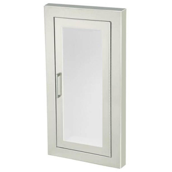 JL Industries 1836F10 Cosmopolitan Fire Extinguisher Cabinet Full Glass w/ Pull Handle - Prestige Distribution