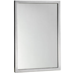 Bobrick B290 18 Mirror Welded Angle Framed Surface Mounted - Satin