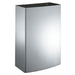 ASI 20826-T Roval Waste Receptacle w/ Closed Top & Push Door 12.8 Gal. Surface Mounted - Satin - Prestige Distribution