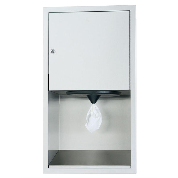 Bradley 2479-0000 Center Pull Towel Dispenser Recessed - Prestige Distribution