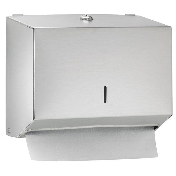 Bradley 252-0000 Bradex Paper Towel Dispenser Surface Mounted - Satin - Prestige Distribution