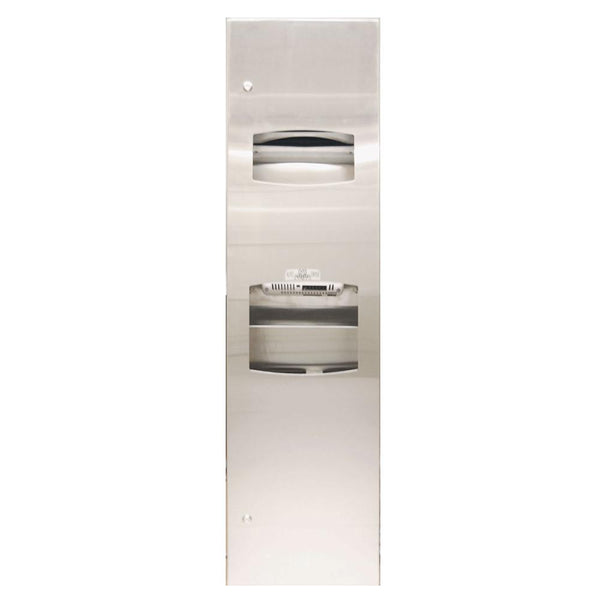 Bradley 270-1000 3 In 1 Multi Purpose Unit W R Towel Hand Dryer Semi Recessed - Prestige Distribution