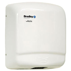 Bradley 2905-2873CE Aerix Automatic Hand Dryer Surface Mounted (European Export) - White