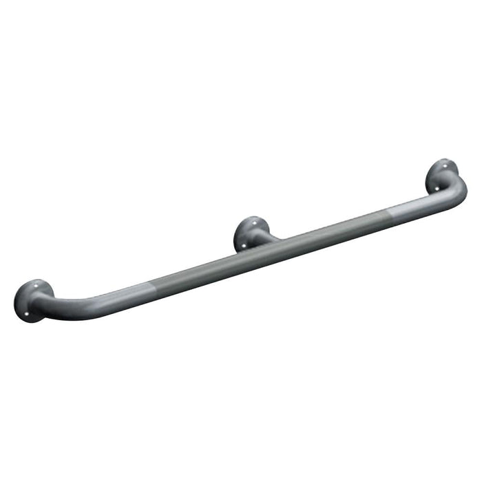 ASI 3402-52P Grab Bar w/ Intermediate Support Straight Exposed Flange 52" - Satin - Prestige Distribution