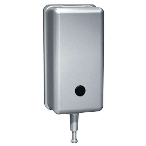 ASI 0346 Soap Dispenser 40 oz. Liquid Vertical Valve Surface Mounted - Satin - Prestige Distribution