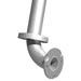 ASI 3702-48 Grab Bar w/ Intermediate Support Straight Snap Flange 48" - Satin - Prestige Distribution