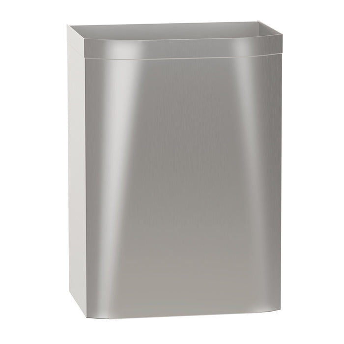 Bradley 3A05-11 Diplomat Waste Receptacle Removable 12 Gal. Surface Mounted - Satin - Prestige Distribution