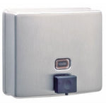 Bobrick B4112 ConturaSeries Soap Dispenser 40 oz. Liquid Surface Mounted - Satin - Prestige Distribution
