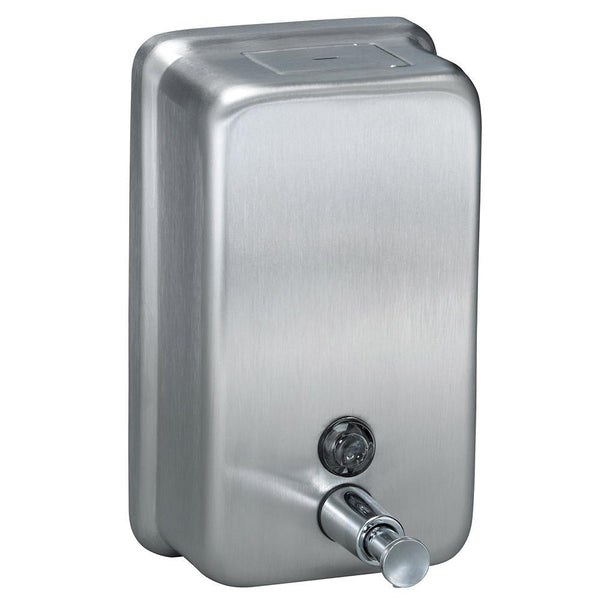 Bradley 6562-0000 Soap Dispenser 40 oz. Liquid Surface Mounted - Satin - Prestige Distribution