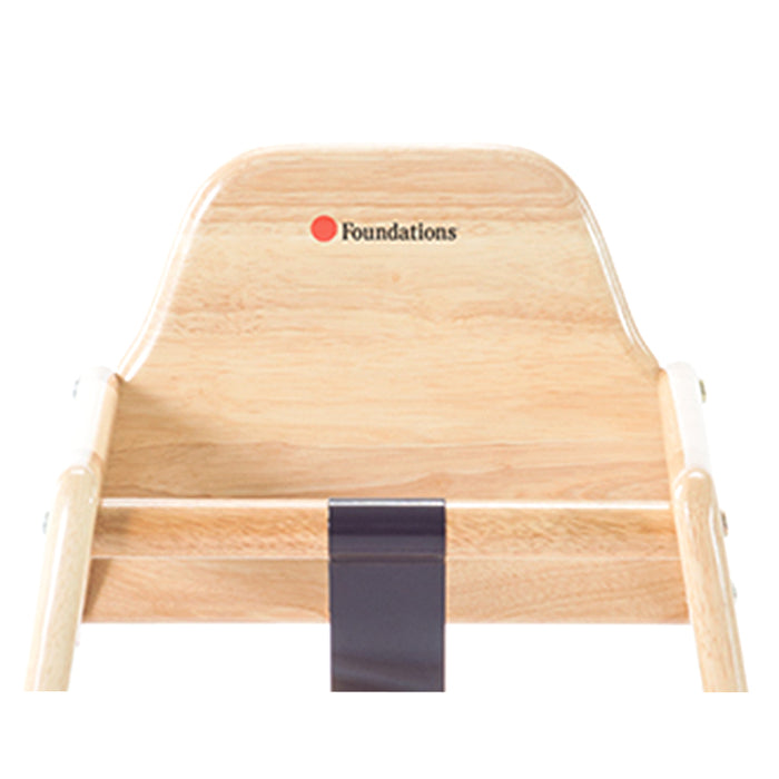 Foundations NeatSeat Hardwood Food-Service High Chair - Prestige Distribution