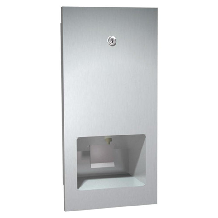 ASI 5002 Disposable Cartridge Soap Dispenser Recessed - Satin - Prestige Distribution