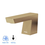 Bradley 6-3700-RLT Zen Series Top Fill Deck Mounted Soap Dispenser - Liquid - Prestige Distribution