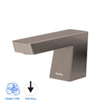 Bradley 6-3700-RLT Zen Series Top Fill Deck Mounted Soap Dispenser - Liquid - Prestige Distribution