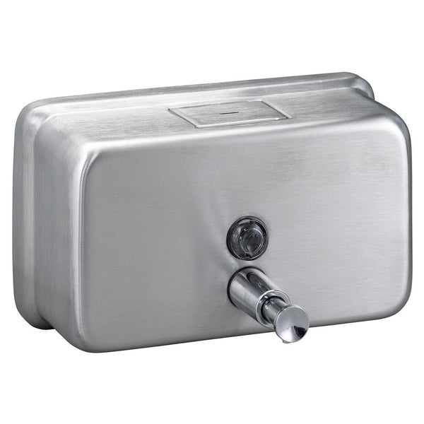 Bradley 6542-7300 Soap Dispenser 40 oz. Foam Surface Mounted - Satin - Prestige Distribution