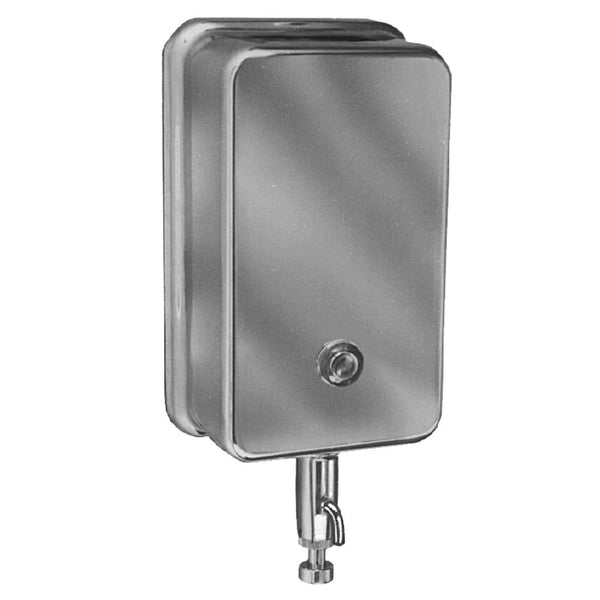 Bradley 655-0000 Soap Dispenser 40 oz. Liquid Surface Mounted - Satin - Prestige Distribution