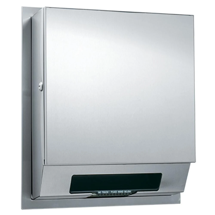 ASI 68523A Simplicity Automatic Roll Paper Towel Dispenser Surface Mounted - Satin - Prestige Distribution