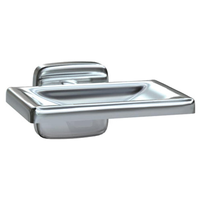 ASI 7320 Soap Dish w/ Drain Hole Stainless Steel Surface Mounted - Prestige Distribution