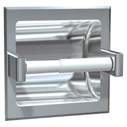 ASI 7402 Toilet Paper Holder Single Wet Wall Lugs Recessed