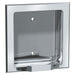 ASI 7404 Soap Dish Stainless Steel Dry Wall Holes Recessed - Prestige Distribution