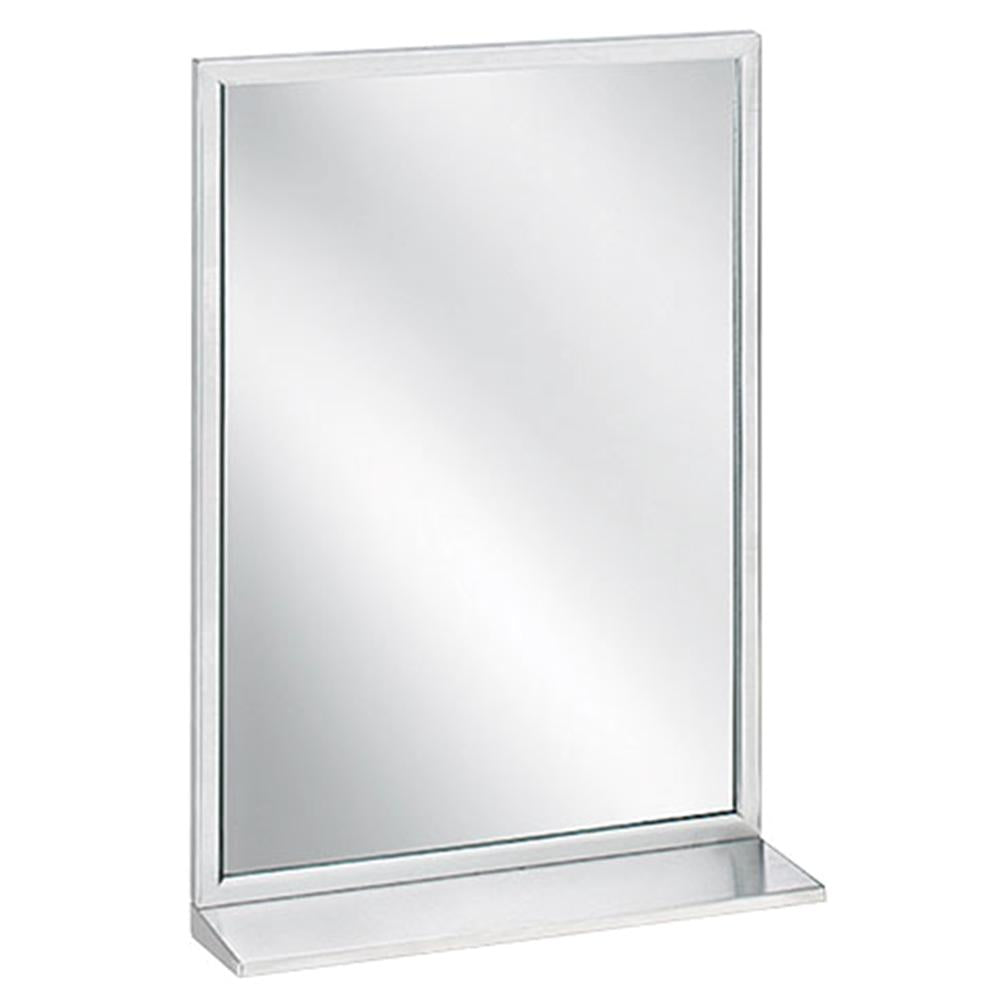 Bradley 7805-01836 Bradex Mirror w/ Shelf Angle Framed Surface