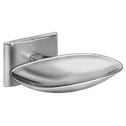 Bradley 901-60 Soap Dish w/ Drain Hole Brass Surface Mounted - Chrome
