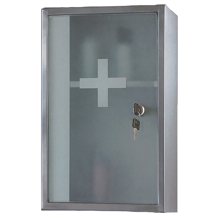 Ketcham 915K Lockable Series Frosted Glass with Front Keyed Lock - Surface Mounted - Prestige Distribution