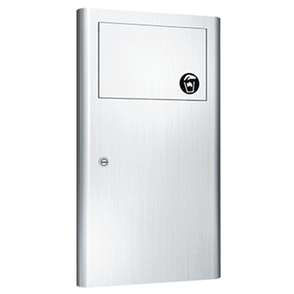 ASI 9471 Profile Sanitary Napkin Disposal 1.8 Gal. Recessed Satin