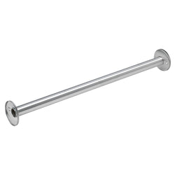 Bradley 953 Shower Curtain Rod Exposed Mount - Satin
