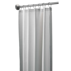 Bradley 9533 Shower Curtain Antimicrobial 72"H - White