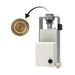 Bradley A14-032 Multi-Feed Soap Tank System  With A/C Adaptor - Cap, Ring - Prestige Distribution