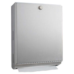 Bobrick B2620 ClassicSeries Paper Towel Dispenser w/ Knob Latch Surface Mounted - Satin