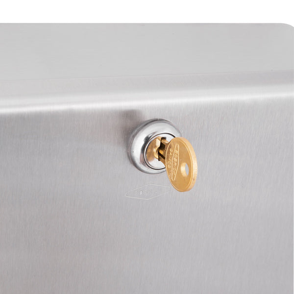Bobrick B262 ClassicSeries Paper Towel Dispenser Surface Mounted - Satin - Prestige Distribution