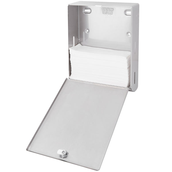 Bobrick B262 ClassicSeries Paper Towel Dispenser Surface Mounted - Satin - Prestige Distribution